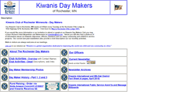 Desktop Screenshot of kiwanisrochester.org